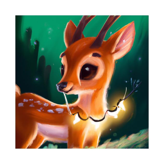 Cute Impala Drawing by Play Zoo