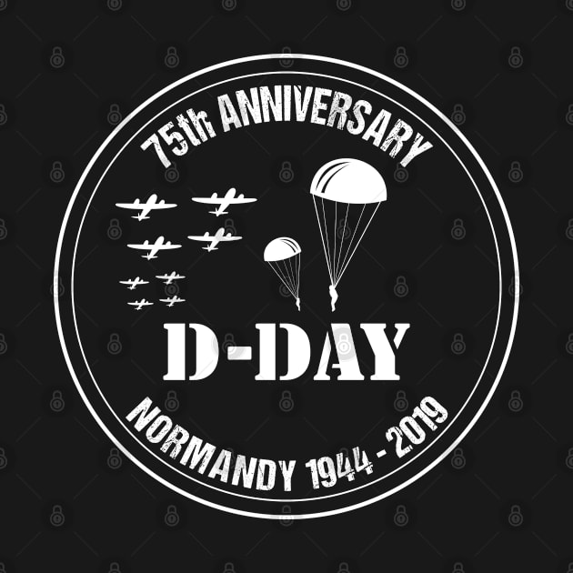 D-Day 75th Anniversary 2019 Normandy Landings Invasion Veteran Shirt by stearman