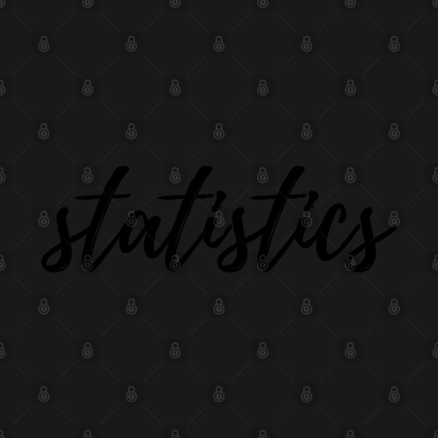 Statistics Binder Label by stickersbyjori