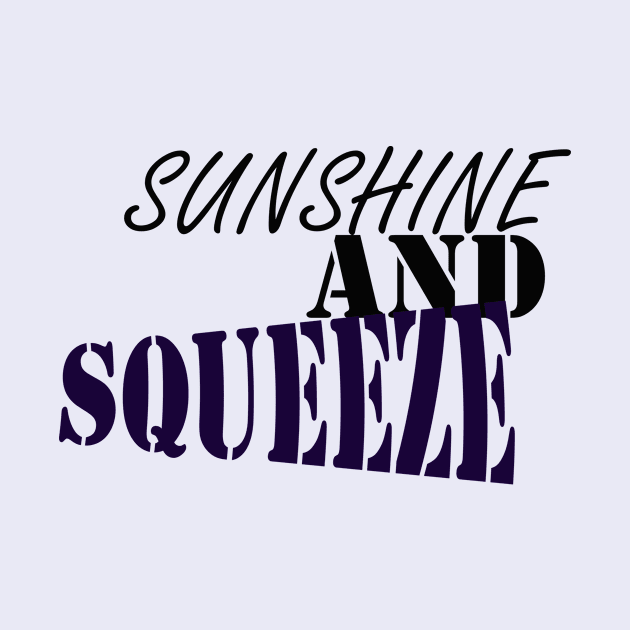 SUNSHINE AND SQUEEZE: happy t-shirt by holatonews