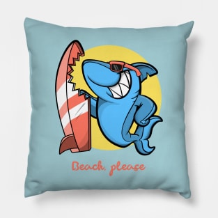 Beach please Pillow