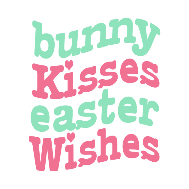 Bunny kisses Easter wishes by TeeAMS