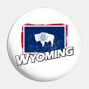 Wyoming flag Pin