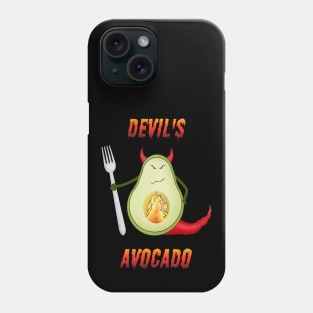 Devil's avocado Phone Case