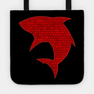 Shark attack wall Tote