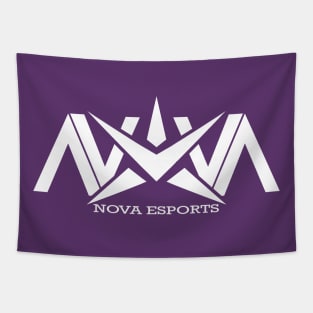 Nova Esports Logo Tapestry