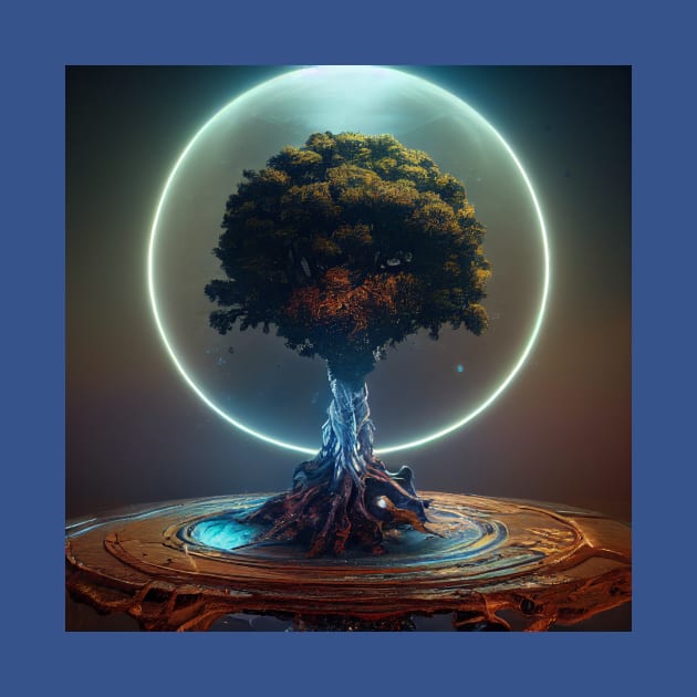 Yggdrasil World Tree of Life by Grassroots Green