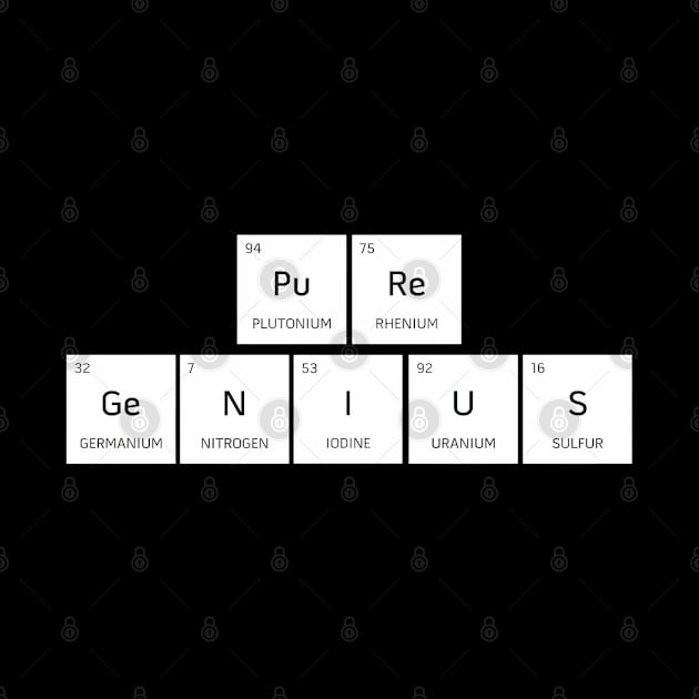 Pure Genius Chemical Design by TooplesArt