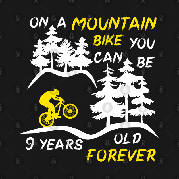 Mountain bike funny quote, cycling gift idea by AS Shirts