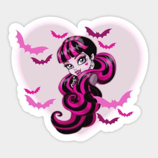 Monster High Draculaura Sticker for Sale by BreannaRobin