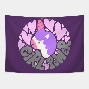 Cute Unicorn Tapestry