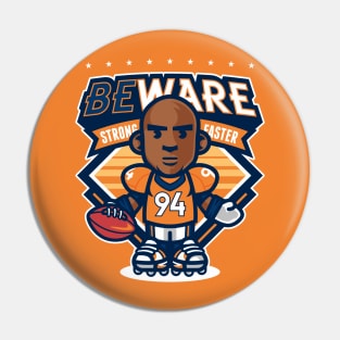 BeWARE Demarcus Ware Pin