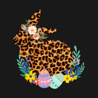 Cute Rabbit Leopard, Bunny Easter Cute, Rabbit Leopard T-Shirt