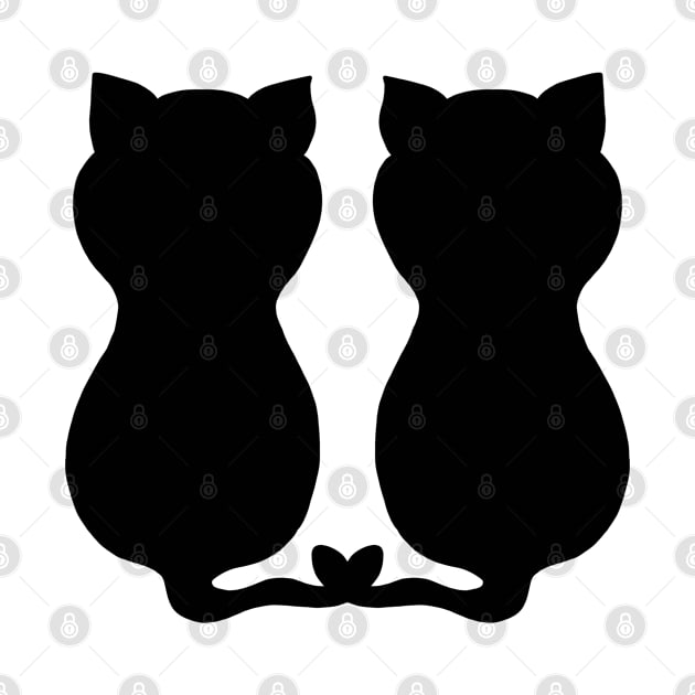 Cats in love by Juliana Costa