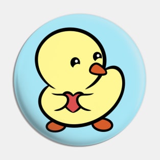 Duckie Stole Your Heart Pin