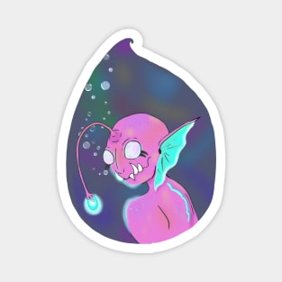 Deep Sea Mermaid Magnet