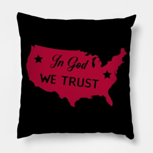 In God We Trust Pillow