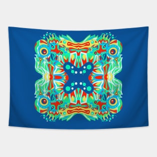 paranormal alien knight ecopop Tapestry