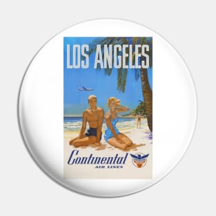 Los Angeles vintage, retro style Pin
