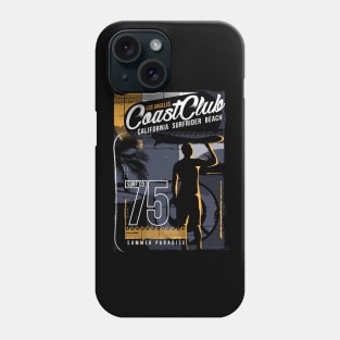 Surfer - Los Angeles Coast Club Phone Case