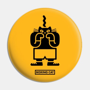 The Boxing Cat - (logo) Pin