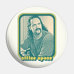 Office Space Aesthetic 1990s Fan Design Pin