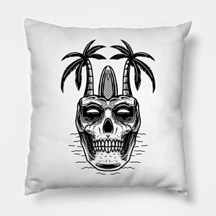 Holiday skull Pillow