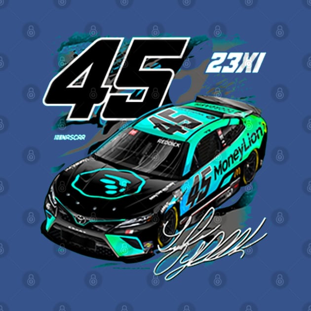 Tyler Reddick 23XI Racing MoneyLion Car by art.Hamdan