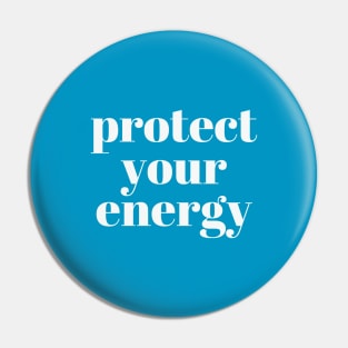 protect your energy Pin