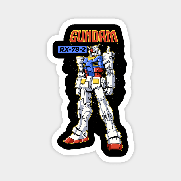 RX-78 Gundam Magnet by Marciano Graphic