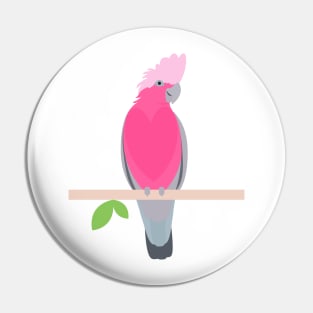 Galah pink parrot Pin