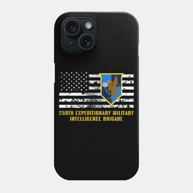 259th Expeditionary Military Intelligence Brigade Phone Case by Jared S Davies