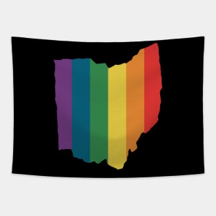 Ohio State Rainbow Tapestry