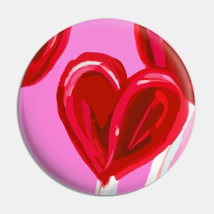 Heart Lollipop Pin