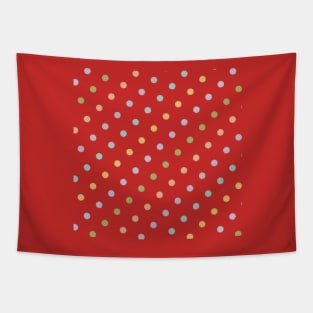 Colorful dots Tapestry