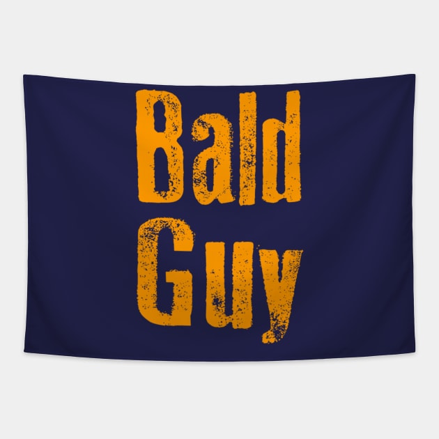 Bald Guy Tapestry by AKdesign