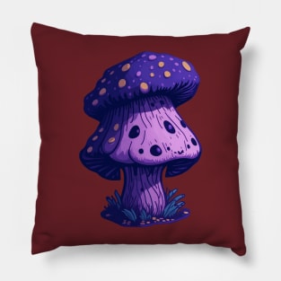 Purple Shroom Pillow