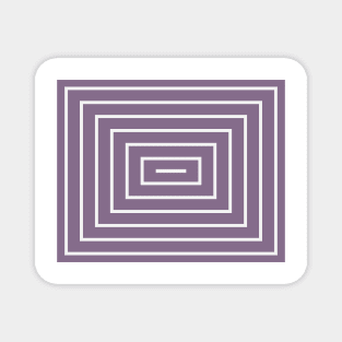 Purple Rectangle Magnet