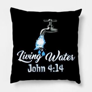 Living Water - John 4:14 Pillow