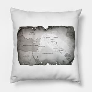 MAP OF MESOPOTAMIA Pillow