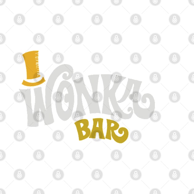 Willy Wonka chocolate bar by Holailustra