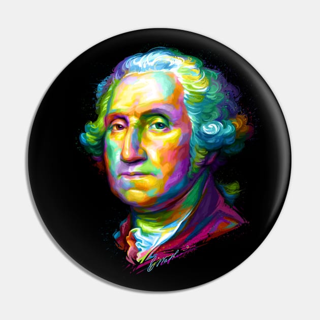 George Washington Pin by stonemask