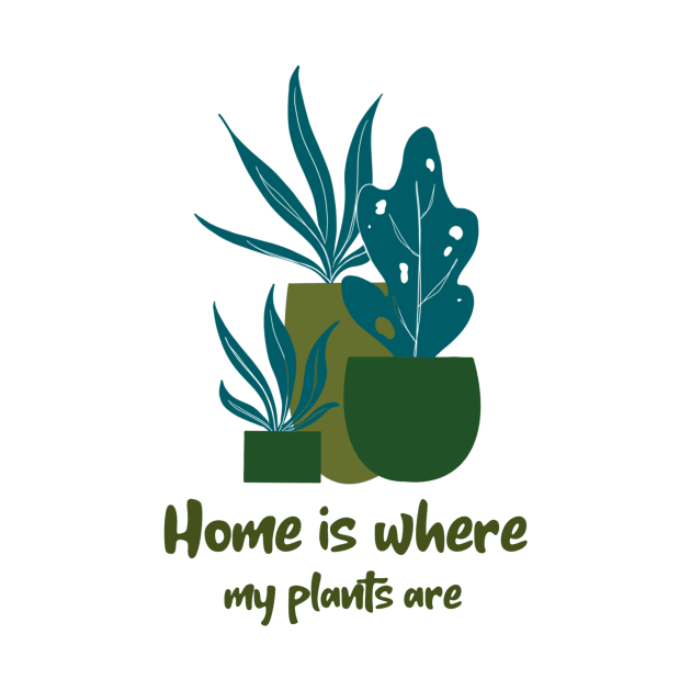 Home is Where My plants are by rizwanahmedr