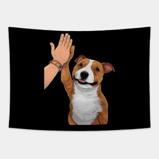 Staffordshire Bull Terrier Tapestry