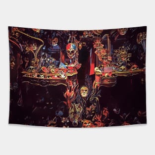 Shop of Masquerade in Venice Italy Tapestry