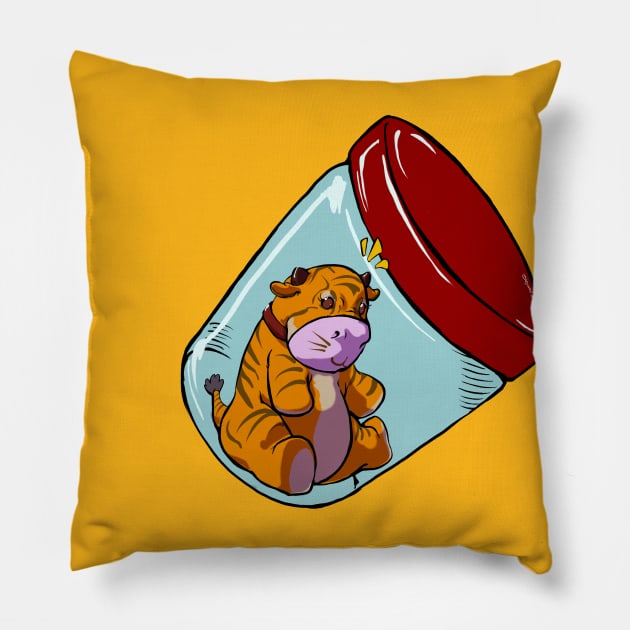 Tiggymoo Pillow by BeyondGravesArt