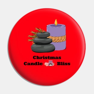 Christmas Candle Bliss Pin