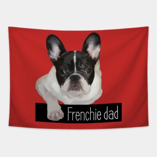 Frenchie dad Tapestry