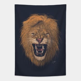 Roaring Lion Tapestry