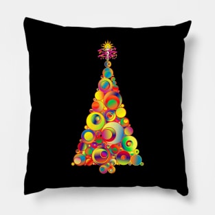 psychedelic  christmas Pillow